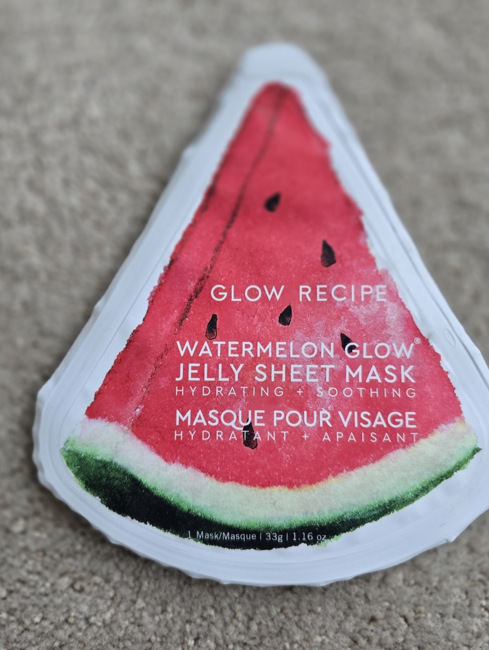 GLOW RECIPE Watermelon Glow Jelly Sheet Mask ~ 33g /1.17oz